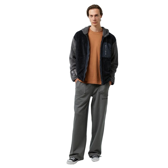 толстовка sherpa hoodie - качественный продукт вид сбоку