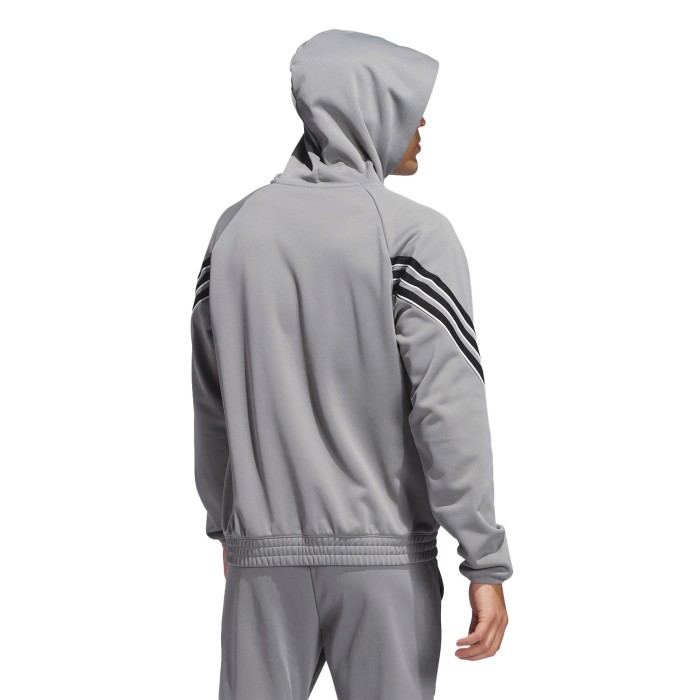 толстовка slct fl hoodie от бренда adidas вид слева