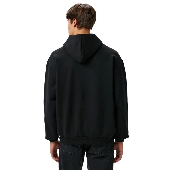 толстовка small signature essential os hoodie от бренда karl kani вид слева