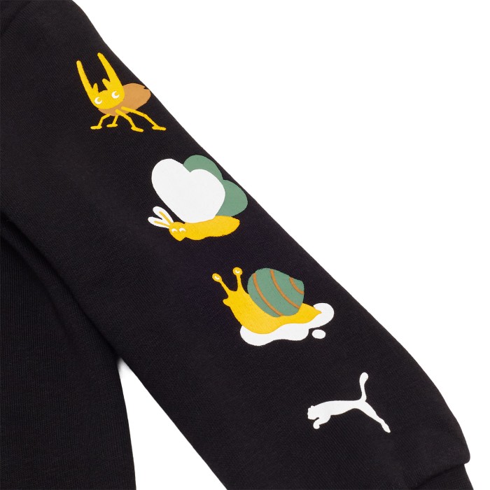 толстовка small world crew tr puma black по цене 2443 руб вид справа