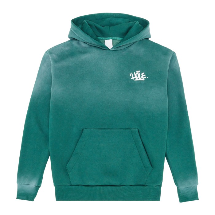 толстовка spray print detail hoodie HAHSS195GRE фотография