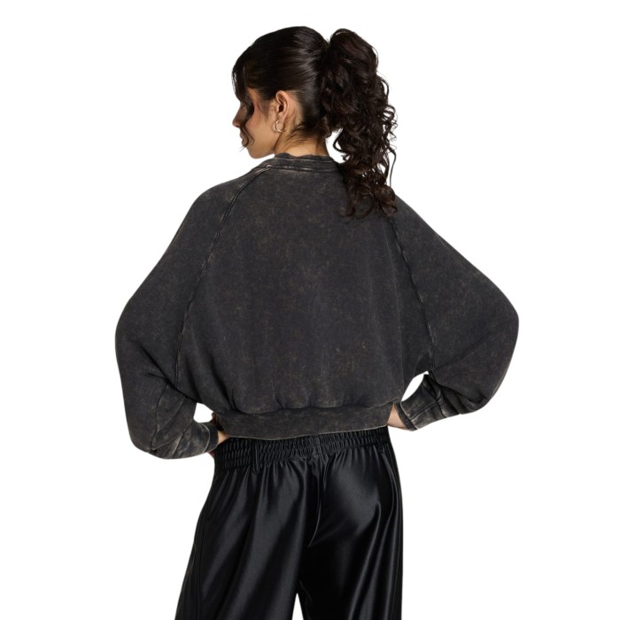 толстовка sst double layered cropped track top от бренда adidas вид слева