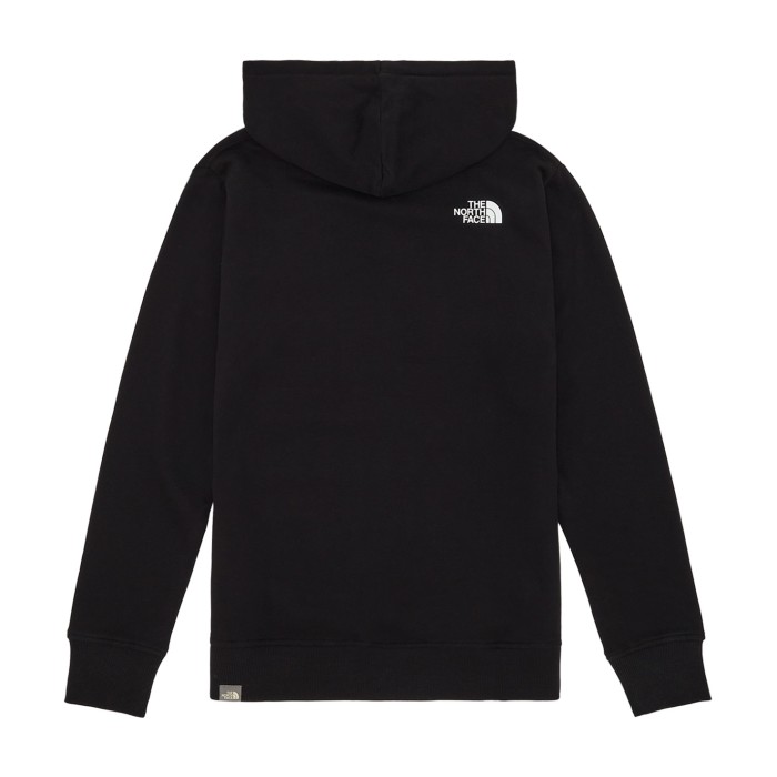 толстовка standard hoodie от бренда the north face вид слева