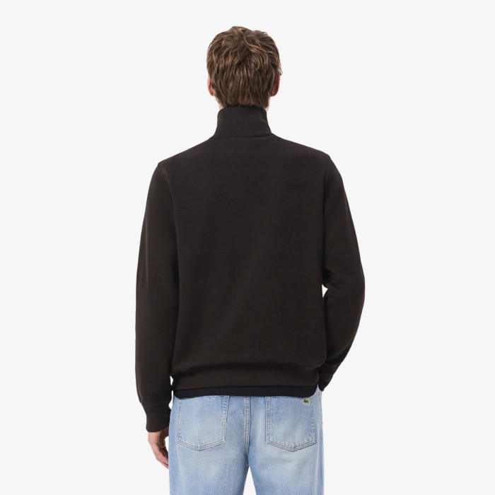 толстовка sweatshirt от бренда lacoste вид слева