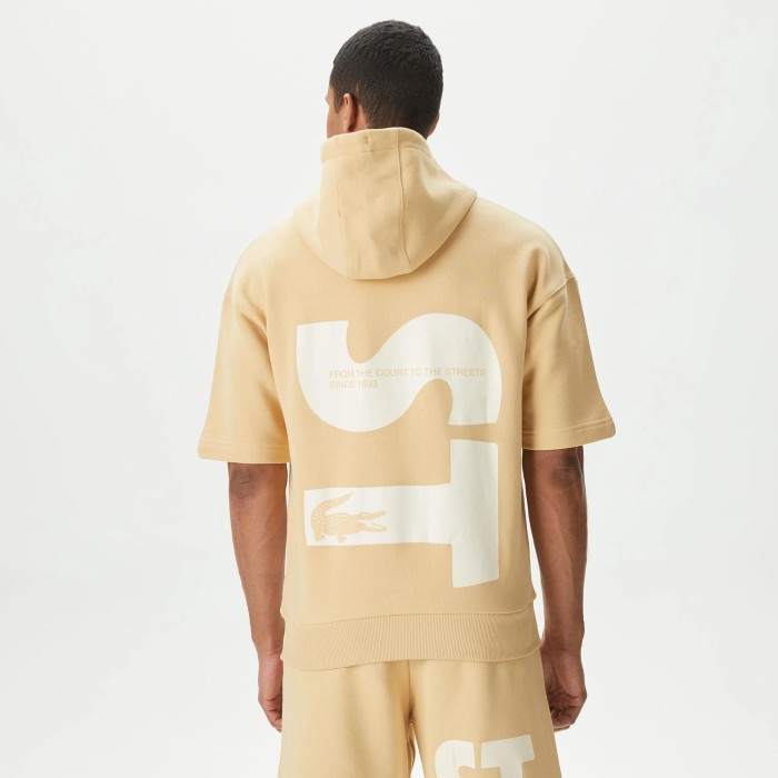 толстовка sweatshirt от бренда lacoste вид слева