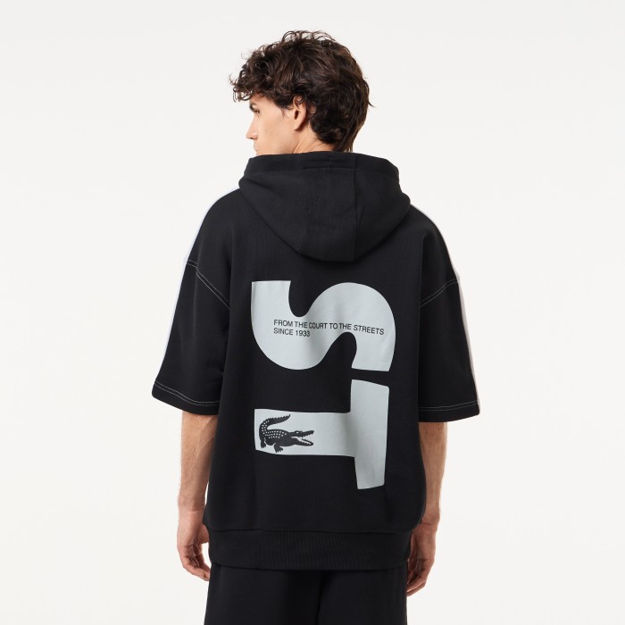 толстовка sweatshirt от бренда lacoste вид слева