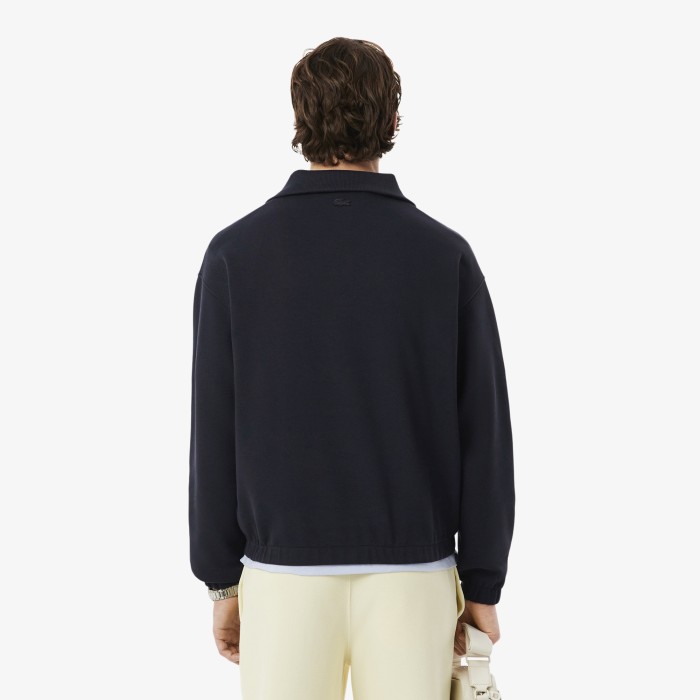 толстовка sweatshirt от бренда lacoste вид слева