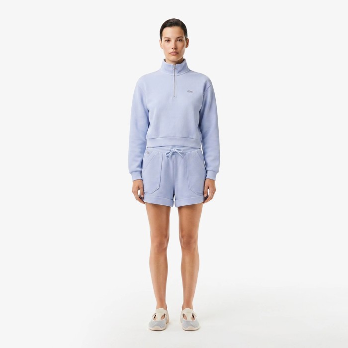 толстовка sweatshirt от бренда lacoste вид слева
