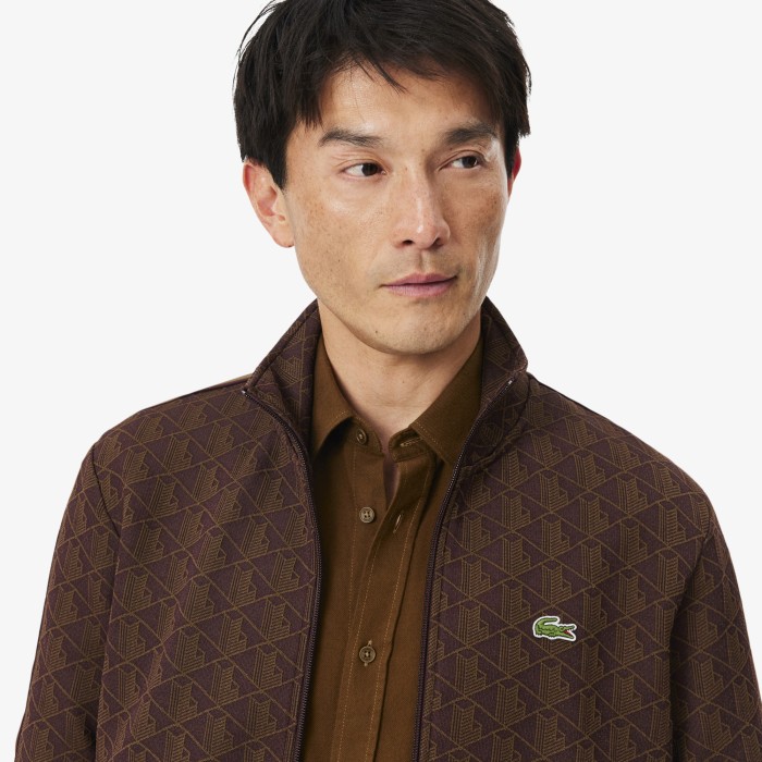 толстовка sweatshirt от бренда lacoste вид слева