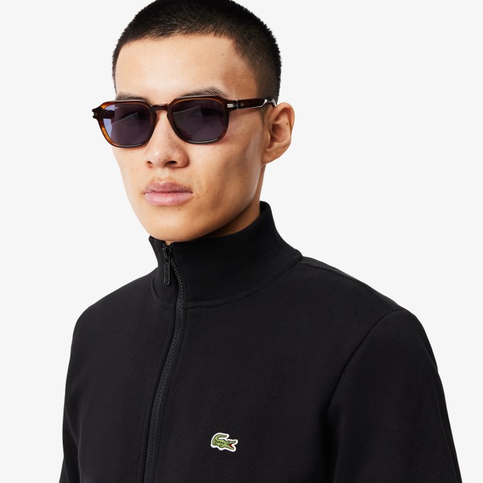 толстовка sweatshirt от бренда lacoste вид слева