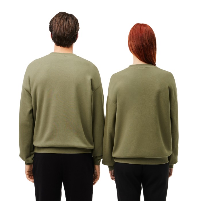 толстовка sweatshirt от бренда lacoste вид слева
