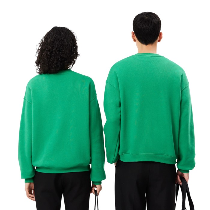 толстовка sweatshirt от бренда lacoste вид слева