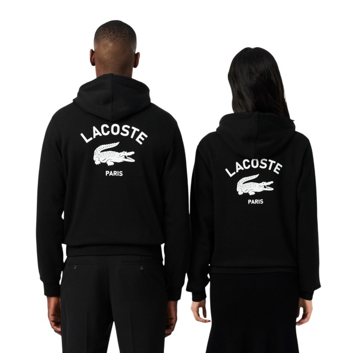 толстовка sweatshirt от бренда lacoste вид слева