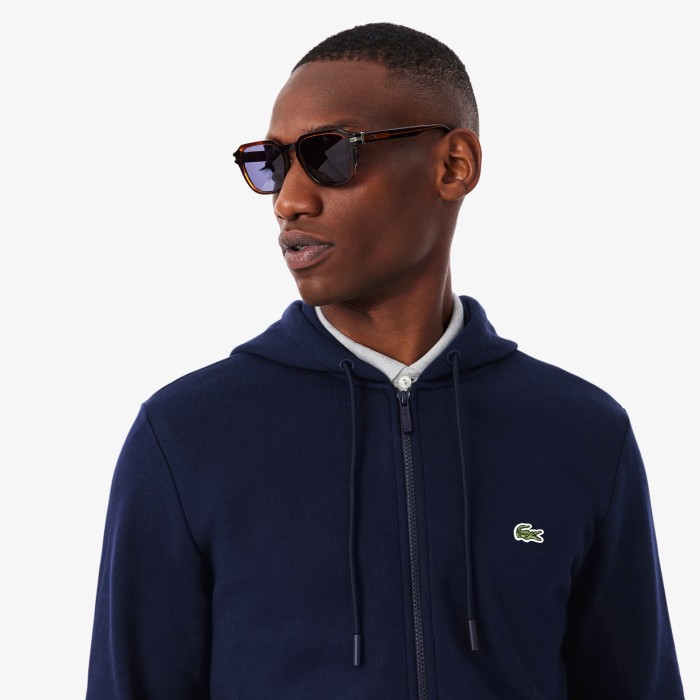 толстовка sweatshirt от бренда lacoste вид слева