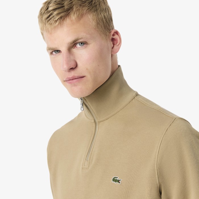 толстовка sweatshirt от бренда lacoste вид слева