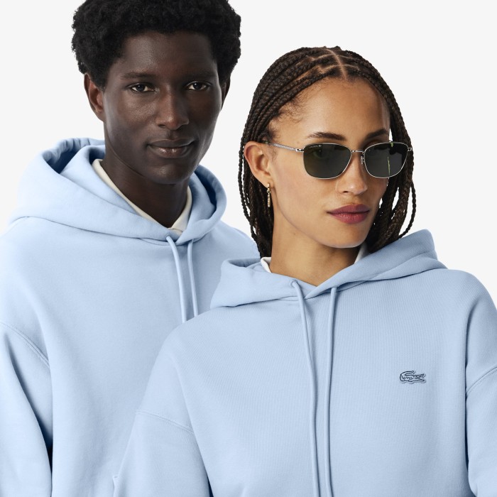 толстовка sweatshirt от бренда lacoste вид слева