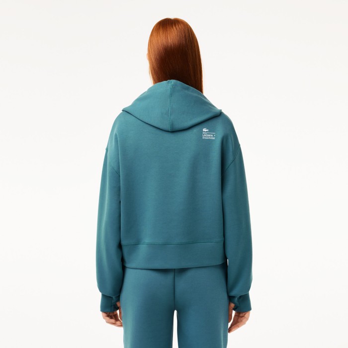 толстовка sweatshirt от бренда lacoste вид слева