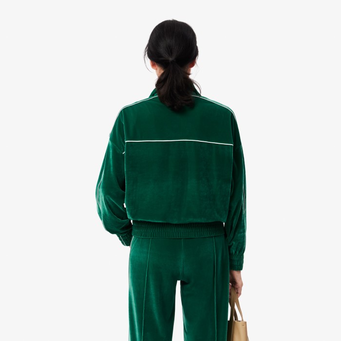 толстовка sweatshirt от бренда lacoste вид слева
