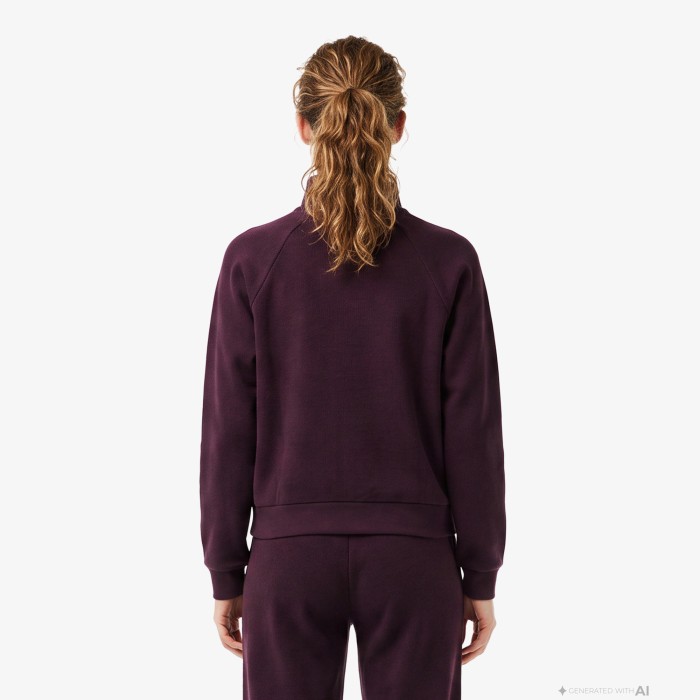 толстовка sweatshirt от бренда lacoste вид слева