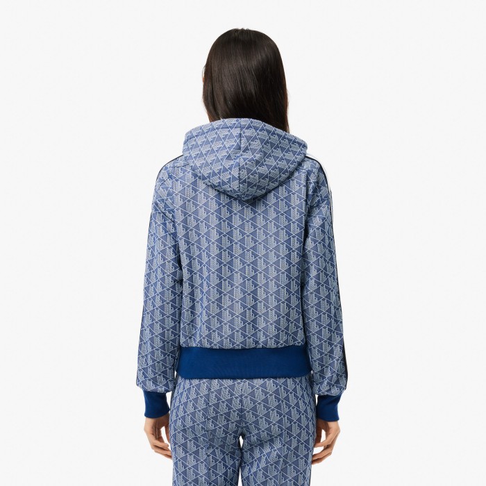 толстовка sweatshirt от бренда lacoste вид слева