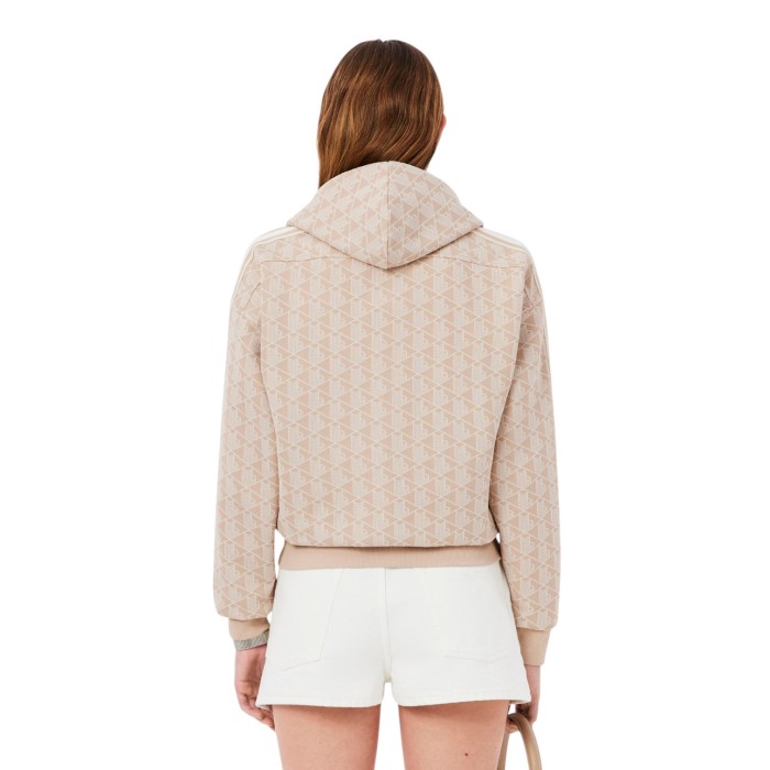 толстовка sweatshirt от бренда lacoste вид слева