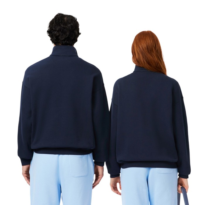 толстовка sweatshirt от бренда lacoste вид слева
