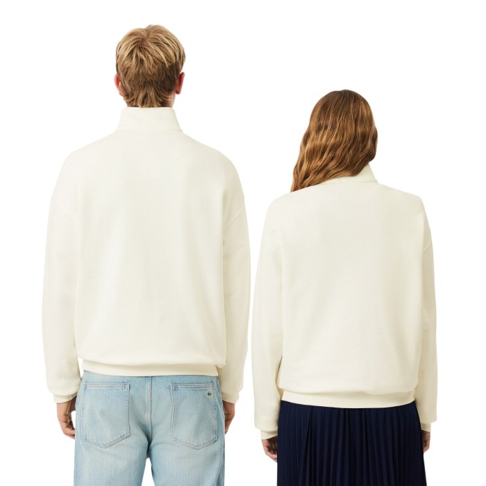 толстовка sweatshirt от бренда lacoste вид слева