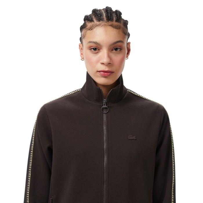толстовка sweatshirt от бренда lacoste вид слева