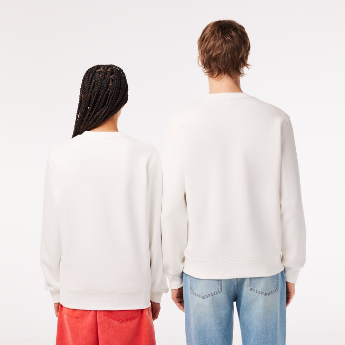 толстовка sweatshirt от бренда lacoste вид слева