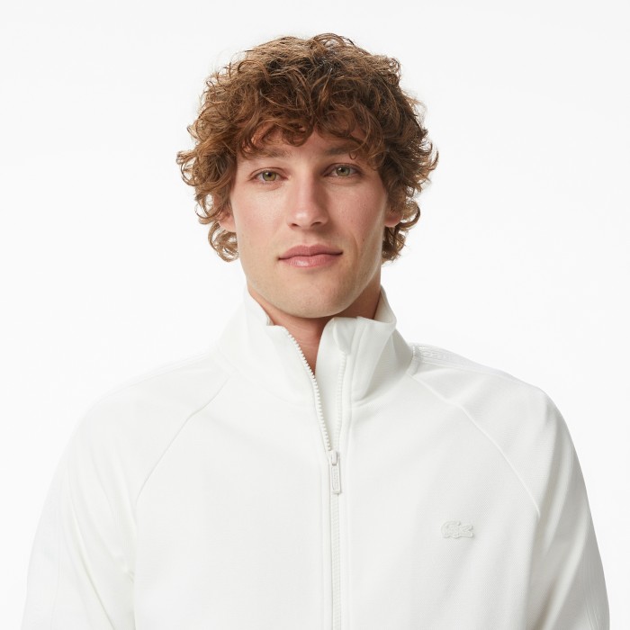 толстовка sweatshirt от бренда lacoste вид слева
