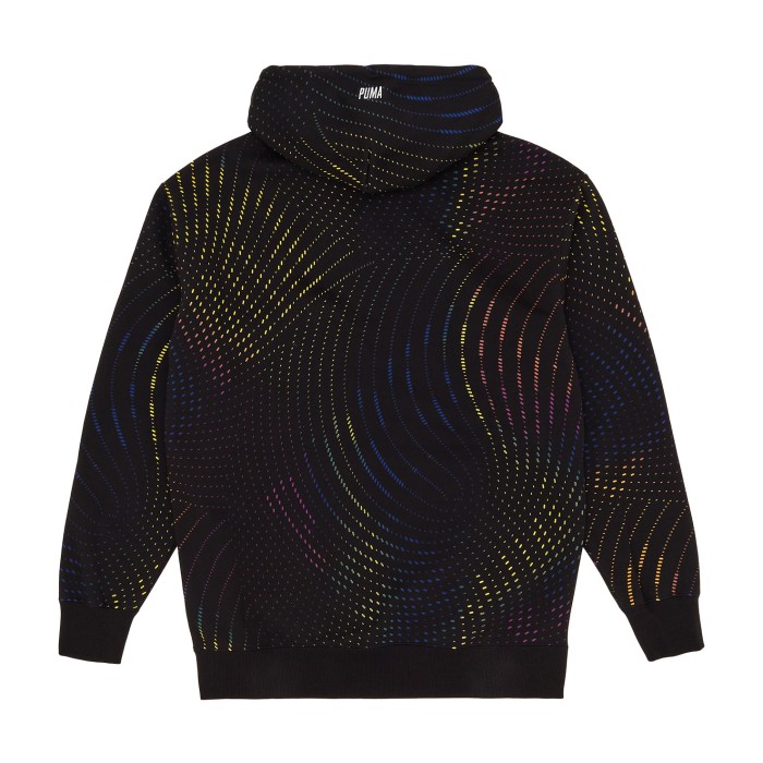 толстовка swxp aop hoodie flaop от бренда puma вид слева