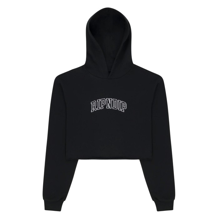 толстовка team spirit cropped hoodie от известного бренда вид слева