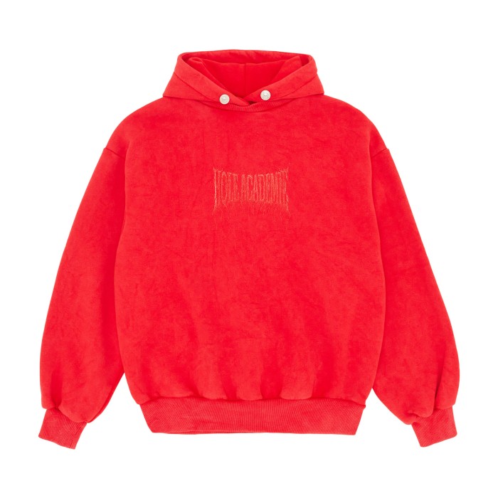 толстовка толстовка hole academie HAHSS186RED фотография