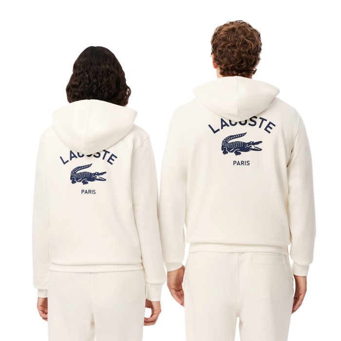 толстовка толстовка с капюшоном от бренда lacoste вид слева