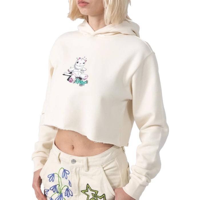 толстовка travis cropped hoodie RNDWOM61NAT фотография