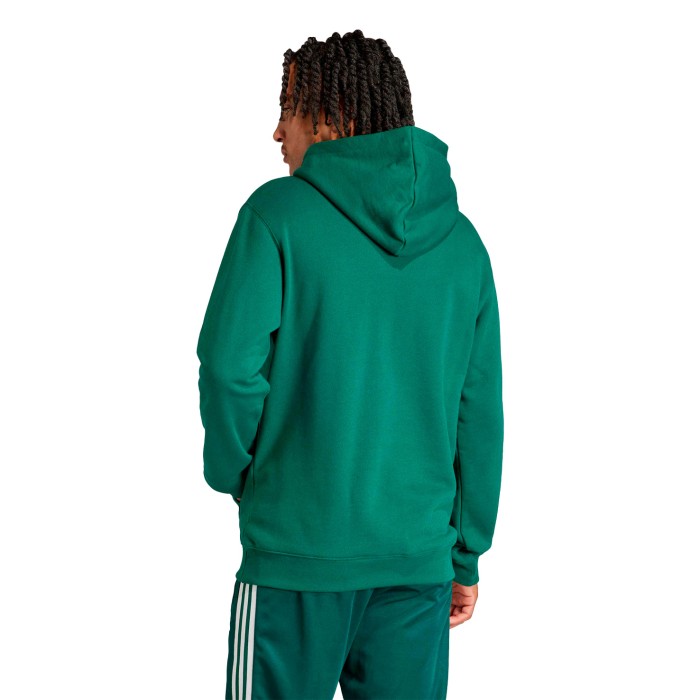 толстовка trefoil hoody от бренда adidas вид слева