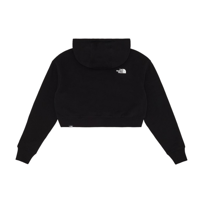 толстовка trend crop hoodie от бренда the north face вид слева