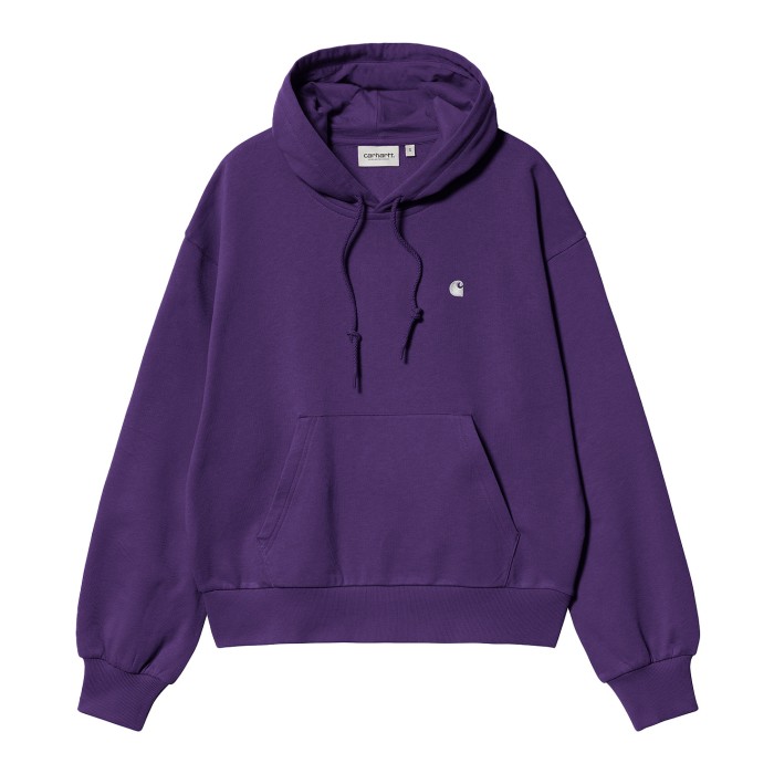 толстовка w' hooded casey sweatshirt от бренда carhartt wip вид слева