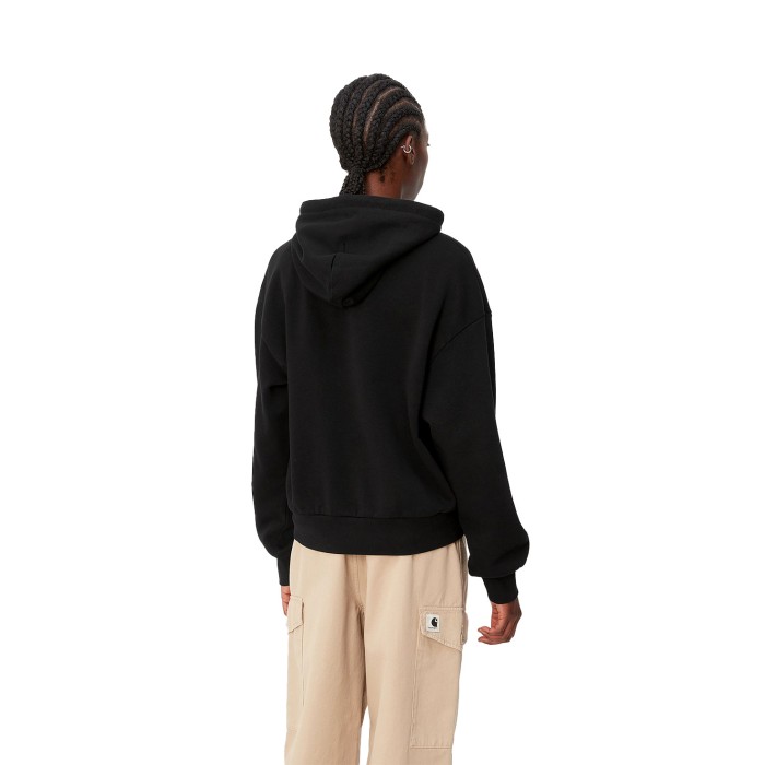толстовка w' hooded casey sweatshirt от бренда carhartt wip вид слева
