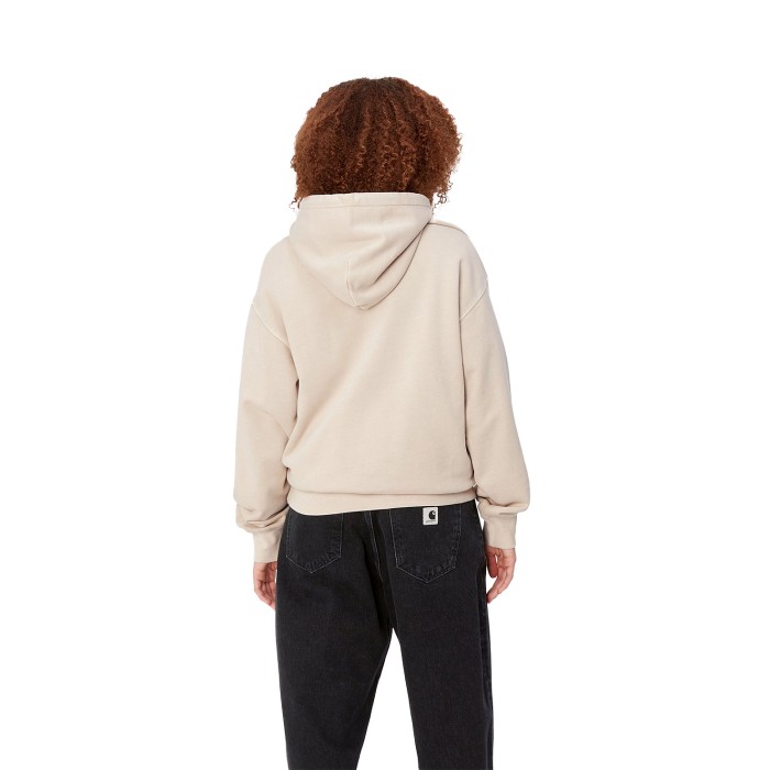 толстовка w' hooded duster sweatshirt от бренда carhartt wip вид слева