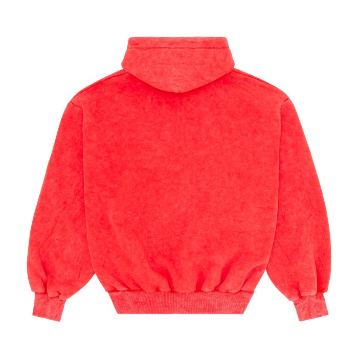 толстовка wash print detail hoodie от известного бренда вид слева