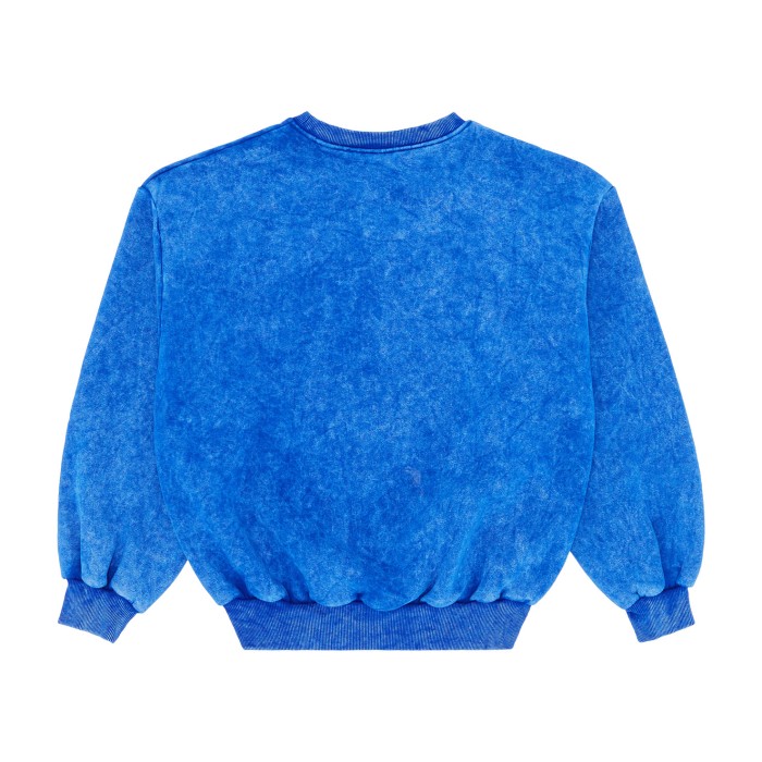 толстовка wash print detail sweatshirt от известного бренда вид слева