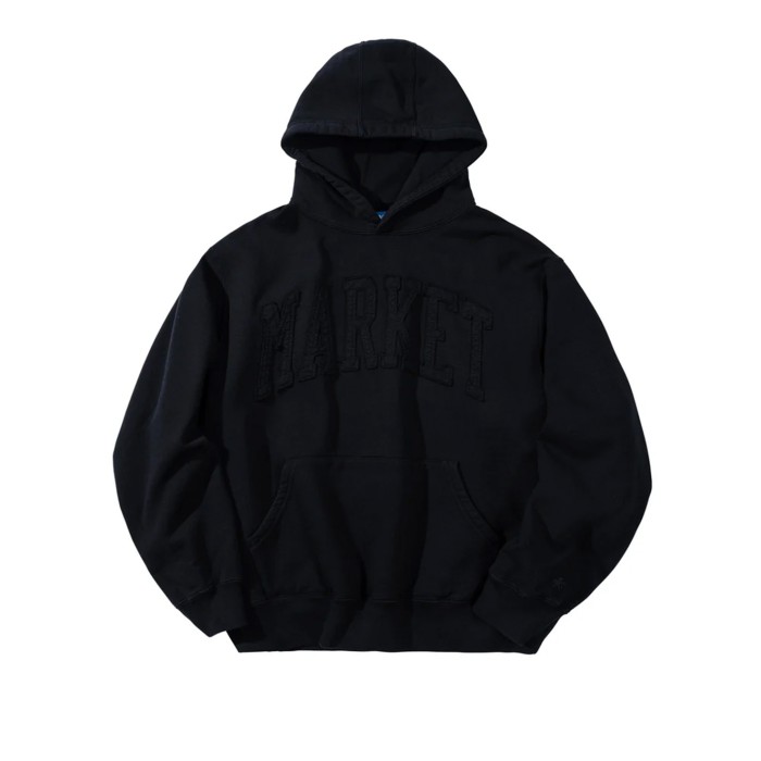 толстовка washed arc hoodie от известного бренда вид слева