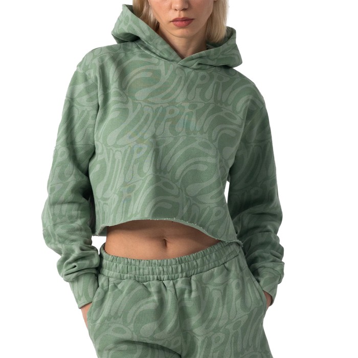 толстовка wilshire cropped hoodie RNDWOM51PIN фотография