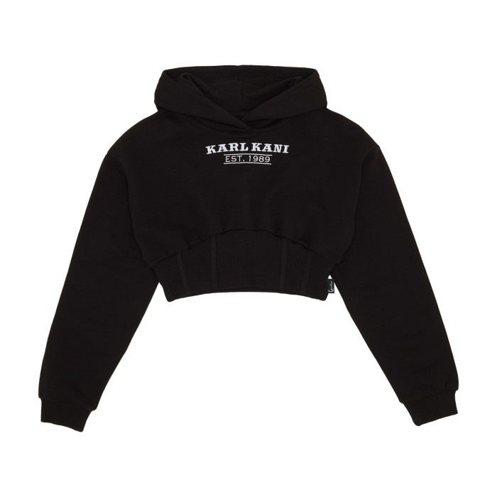 толстовка woven signature corset hoodie KKKW2410062R00 фотография