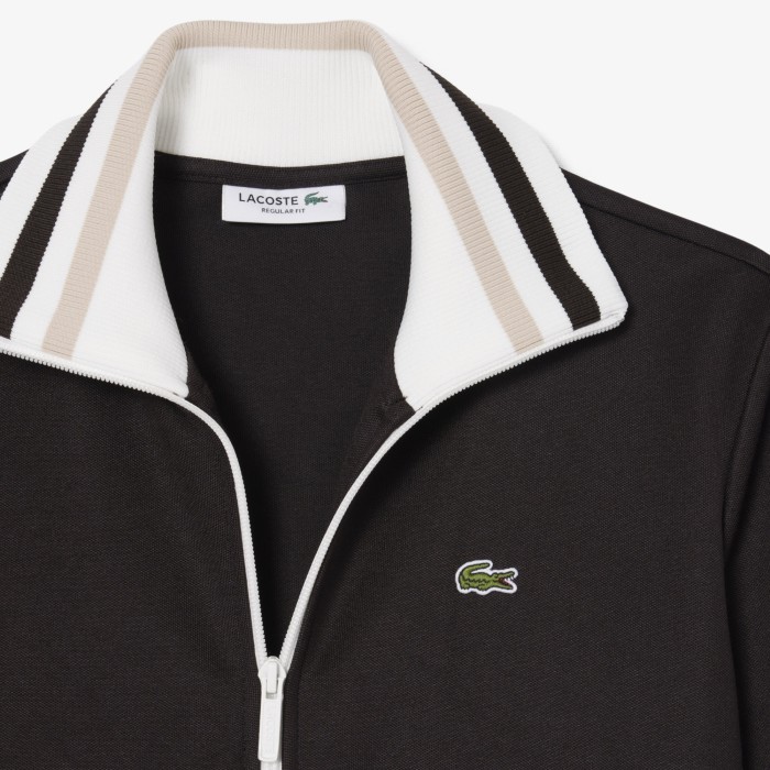 толстовка женская толстовка lacoste из органического хлопка - качественный продукт вид сбоку