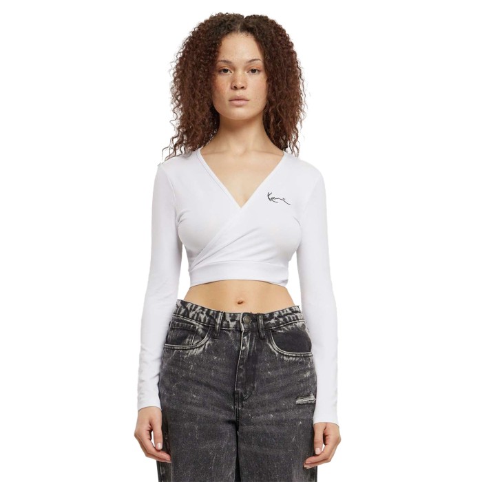 топ chest signature essential short laced ls KKKWLS01100201R00 фотография