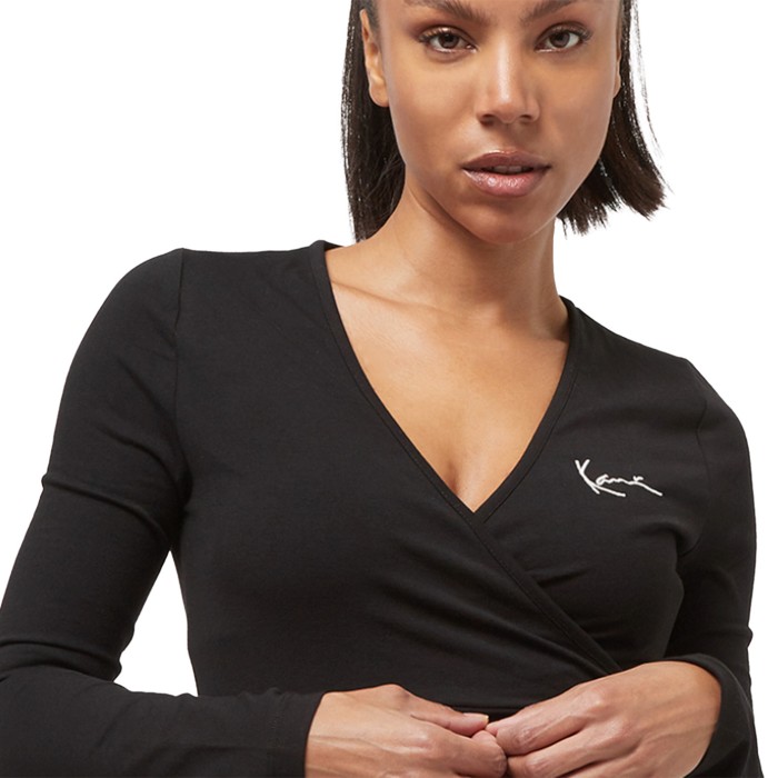 топ chest signature essential short laced ls KKKWLS01100101R00 фотография