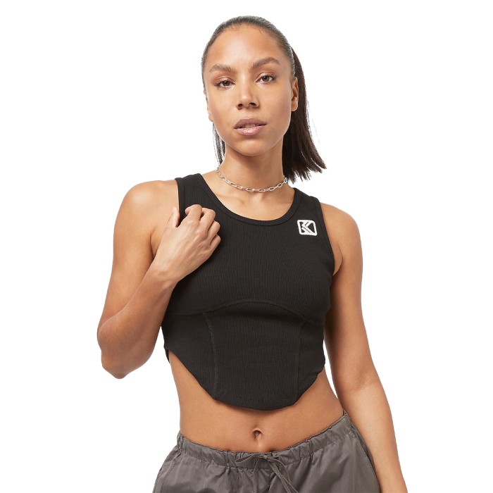 топ og corset rib top KKKW2410011R00 фотография