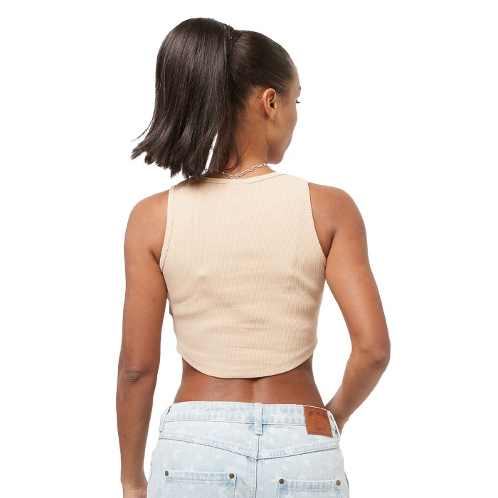 топ og corset rib top от бренда karl kani вид слева
